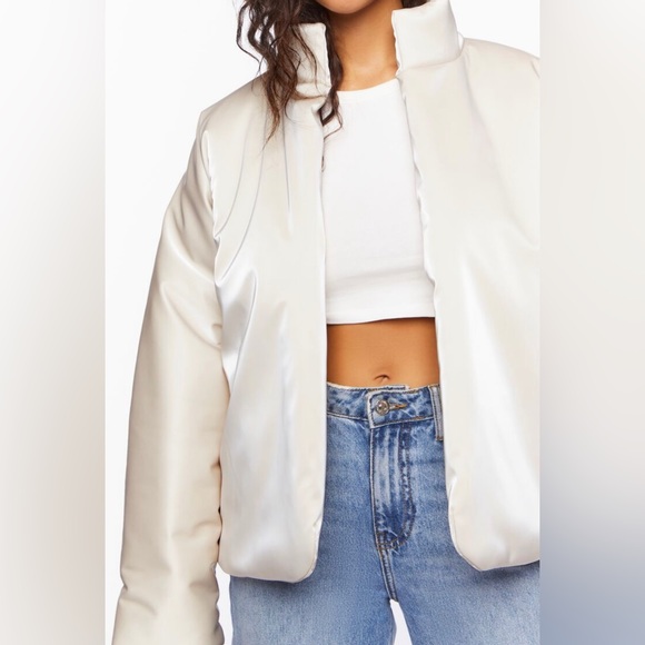 Open-Front Puffer Jacket - Picture 5 of 7